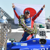 インディ500初優勝を果たした佐藤琢磨。