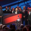 優勝した佐藤琢磨のスピーチ（インディ500ヴィクトリー・セレブレーション）