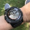 休憩時にストップボタンを押したときは、再スタートの時に「再開」ボタンを押すのを忘れないように