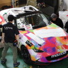 【MX-5カップジャパン 第3戦】レスポンス号、ド派手に大変身！ラッピング施工現場に密着…YMG1