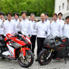 CBR250RR開発陣。