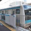 ホームドアの設置イメージ。大森・蒲田両駅で設置工事が始まる。