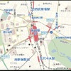 鉄道強調地図デザイン