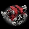 フェラーリ 488 の3.9リットルV8ツインターボ