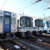 南海・泉北の2社は親子向けの車庫見学会ツアーを8月に実施する。写真は泉北高速鉄道の光明池車庫。