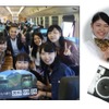 観光列車のサービスとしては珍しい、インスタントカメラによる記念撮影サービスが『ゆふいんの森』で行なわれる。