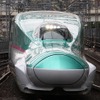 E5系の営業最高速度は320km/h。「ALFA-X」では営業最高速度360km/hの可能性を検証する。