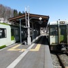 飯山線の戸狩野沢温泉～森宮野原間も6月25日に再開した。写真は森宮野原駅。