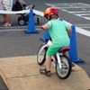 KIDS PARKでは、ランニングバイクの試乗会が開催された