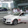 ミュンヘン空港に隣接する「my Audi Shere」から発着