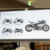 BMW HP4 RACE メディア向け技術説明会。