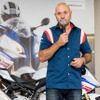 BMW HP4 RACE メディア向け技術説明会。