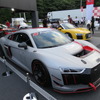 日本初公開された「Audi R8 LMS GT4」。