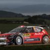 2位の#9 ミケルセン（シトロエンC3 WRC）。