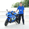 GSX-R1000Rチーフエンジニア寺田 覚さん。