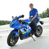 GSX-R1000Rチーフエンジニア寺田 覚さん。