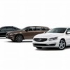 左から、S60 T5 Classic、V60クロスカントリー T5 AWD Classic、V60 T3 Classic