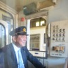 石破茂氏、高千穂あまてらす鉄道を訪問