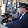 石破茂氏、高千穂あまてらす鉄道を訪問