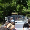 石破茂氏、高千穂あまてらす鉄道を訪問