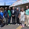 石破茂氏、高千穂あまてらす鉄道を訪問