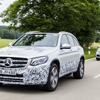 メルセデスベンツGLC F-CELLの開発プロトタイプ車