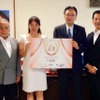 左から勝田、井原、古屋、小坂の各氏。