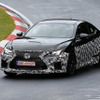 レクサス RC F 高性能モデル スクープ写真