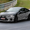 レクサス RC F 高性能モデル スクープ写真