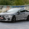 レクサス RC F 高性能モデル スクープ写真