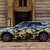 BMW X2 の最新プロトタイプ（イタリア・ミラノ）