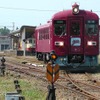 運転体験に使われる元くりはら田園鉄道（くりでん）のKD95形気動車。廃止時の3両がすべて保存されており、2両が動態保存車両として、通常は体験乗車に使われている。