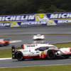 ポールを獲得したLMP1クラスの#2 ポルシェ。