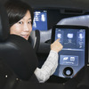Knob-on-displayにも運転席、助手席に座った人のステータスが表示される
