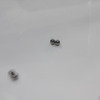 ボールベアリングのボールを、ピンを圧入することで連結。これだけで、驚くほど良く回る。（東京モーターショー2017）