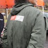 カッコいいロゴ付きのジャンバーで統一。