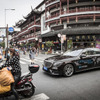 中国上海でテストを開始したメルセデスの自動運転車