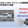 ルネサスエレクトロニクス、トヨタ、デンソーが自動運転分野で関係強化