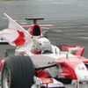 モータースポーツジャパン07フェス…トヨタF1デモ走行