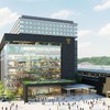 JR九州が計画している熊本駅ビルのイメージ。2021年春のオープンを目指す。