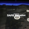 クルマ同士やインフラ側とつながることでスムーズな流れを生み出すことをコンセプトとした「Safe Swarm」