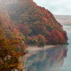 猪苗代湖の紅葉