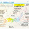 2017年度の自動運転　実証実験箇所と机上検討箇所