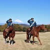 憲兵さんがお出迎え