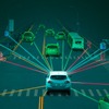 エヌビディアが開発した3Dモデリングを活用した自動運転技術のイメージ