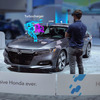 ホンダブースに導入され「HondaLens」（ロサンゼルスモーターショー2017）