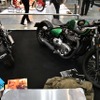 トライアンフ モーターサイクルズ ジャパンのブース。