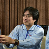 三菱電機株式会社三田製作所 カーマルチメディア製造第二部 設計第三課 仲田 剛さん。