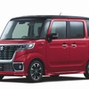 スズキ スペーシア カスタム ハイブリッドXSターボ（フェニックスレッドパール ブラック2トーンルーフ）