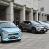 エントリー車両の展示風景